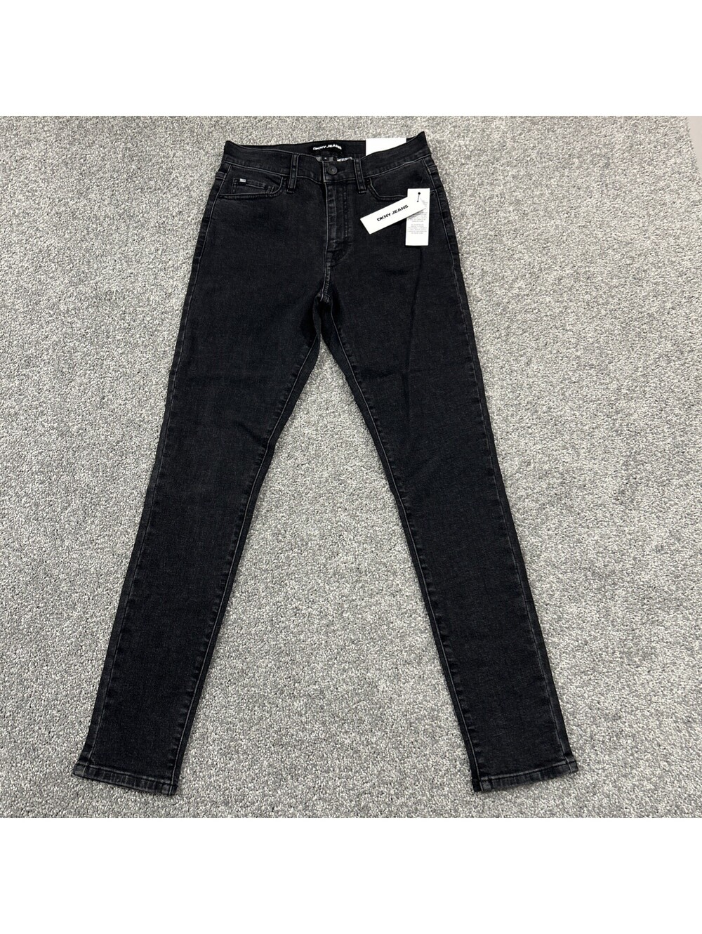 DKNY Vintage Women’s New With Tags Denim Black Mid Rise Skinny Jeans